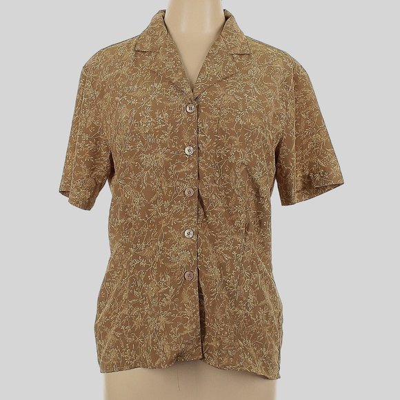 Floral Collared Button Down - Picture 1 of 5
